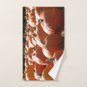 Pompoenen Foto voor Herfst, Halloween of Thanksgiv Handdoek (Handdoek)