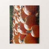 Pompoenen Foto voor Herfst, Halloween of Thanksgiv Legpuzzel (Verticaal)