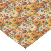 Pompoenen Fruit en bloemen Tafelkleed (Gekanteld)