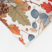 pompoenen geschilderd in verschillende design, pin fleece deken (Hoek)