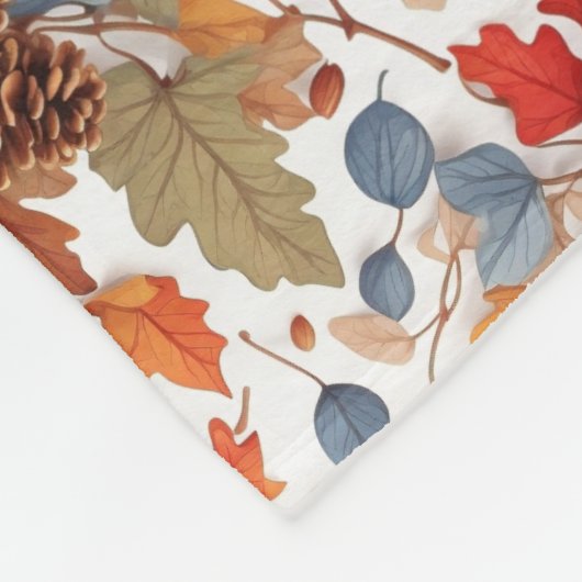 pompoenen geschilderd in verschillende design, pin fleece deken (Hoek)