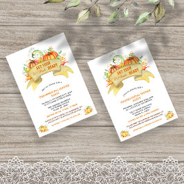 Pompoenen Get Your Fat Pants Ready Thanksgiving Kaart