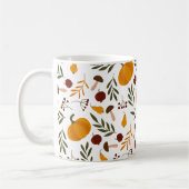 Pompoenen, Granaatappels en Peren Koffie Mok (Links)