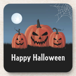 Pompoenen Halloween Bier Onderzetter