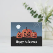 Pompoenen Halloween Briefkaart (Staand voorkant)
