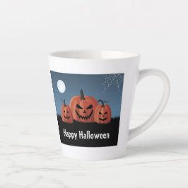 Pompoenen Halloween Latte Mok