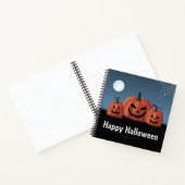 Pompoenen Halloween Notitieboek (Binnen)