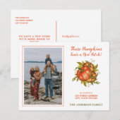 Pompoenen hebben een nieuwe patchfoto die we naar aankondigingskaart (Voorkant / Achterkant)