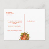 Pompoenen hebben een nieuwe patchfoto die we naar aankondigingskaart (Achterkant)