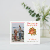 Pompoenen hebben een nieuwe patchfoto die we naar aankondigingskaart (Staand voorkant)