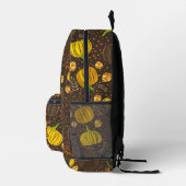 Pompoenen Herfst Oogst Patroon Bedrukte Rugzak (Rechts)