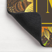 Pompoenen Herfst Oogst Patroon Muismat (Hoek)