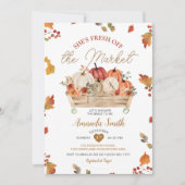 Pompoenen Herfst vers uit de markt Vrijgezellenfee Kaart (Voorkant)