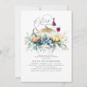 Pompoenen Herfst Vrijgezellenfeest voor het bereid Kaart (Voorkant)