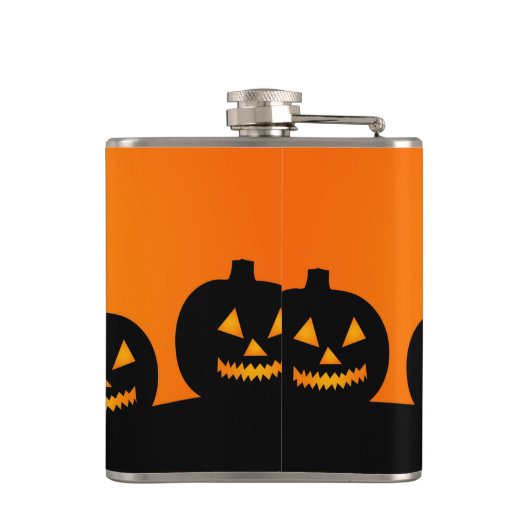 Pompoenen Heupfles (Achterkant)