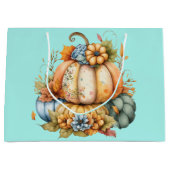 Pompoenen in de herfst groot cadeauzakje (Voorkant)