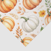 Pompoenen in het ochtendlicht tissuepapier (Detail)