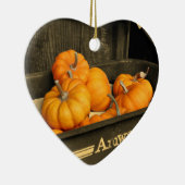 Pompoenen in Sepia van de Wagen Ornament (Rechts)