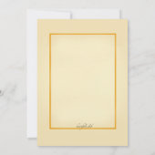 Pompoenen in Waterverf Uitnodiging (Achterkant)