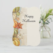 Pompoenen Kaart (Staand voorkant)