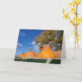 Pompoenen Kaart (Gele Bloem)