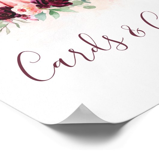 Pompoenen Kaarten en geschenken teken Poster (Hoek)