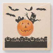 Pompoenen, katten en Onderzetter van Ghost Stone (Voorkant)