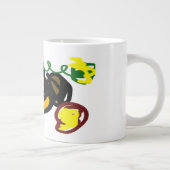 Pompoenen koel grote koffiekop (Rechts)