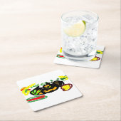 Pompoenen koel kartonnen onderzetters (Insitu)