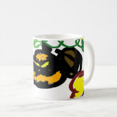 Pompoenen koel koffiemok (Voorkant rechts)