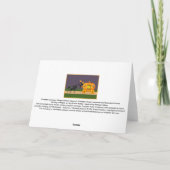 Pompoenen Koets Slaap Hollow Halloween Kaart (Achterkant)