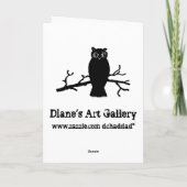 Pompoenen Man Rijden auto - Halloween Kaart (Achterkant)