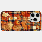 Pompoenen Maple verlaat herfstplaids Case-Mate iPhone Case (Achterkant (horizontaal))