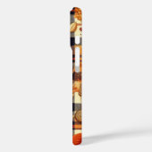 Pompoenen Maple verlaat herfstplaids Case-Mate iPhone Case (Achterkant / Links)