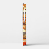 Pompoenen Maple verlaat herfstplaids Case-Mate iPhone Case (Achterkant / Links)