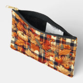 Pompoenen Maple verlaat herfstplaids Etui (Open)