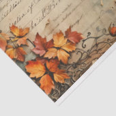  pompoenen met Frans Script Tissuepapier (Detail)