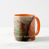 Pompoenen Mok (Voorkant rechts)