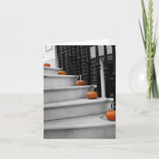 Pompoenen Notecards Kaart (Voorkant)