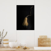 Pompoenen Nr 12 Kleurenversie Poster (Keuken)
