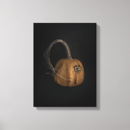 Pompoenen Nr 13 Kleurenversie Canvas Afdruk