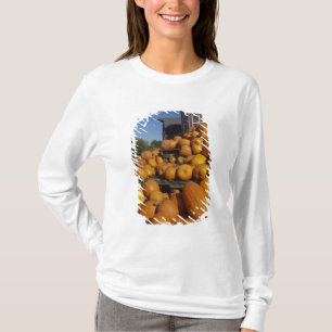 Pompoenen op boerderij in de herfst bij Concord, T-shirt