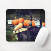 Pompoenen op de oude Natuur voor vrachtwagens Muismat (Met muis)