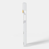 Pompoenen op grijs Case-Mate iPhone case (Achterkant / Links)