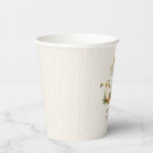 Pompoenen Paddestoel Woodland Insects Boy Baby sho Papieren Bekers (Rechts)