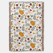 Pompoenen, Pomegranaten en peren Deken (Voorkant Verticaal)