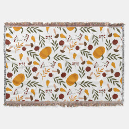 Pompoenen, Pomegranaten en peren Deken