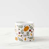 Pompoenen, Pomegranaten en peren Espresso Kop (Voorkant)