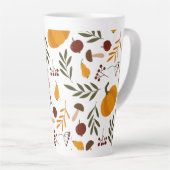 Pompoenen, Pomegranaten en peren Latte Mok (Rechterhoek)