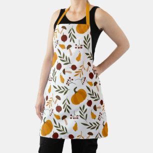 Pompoenen, Pomegranaten en peren Schort